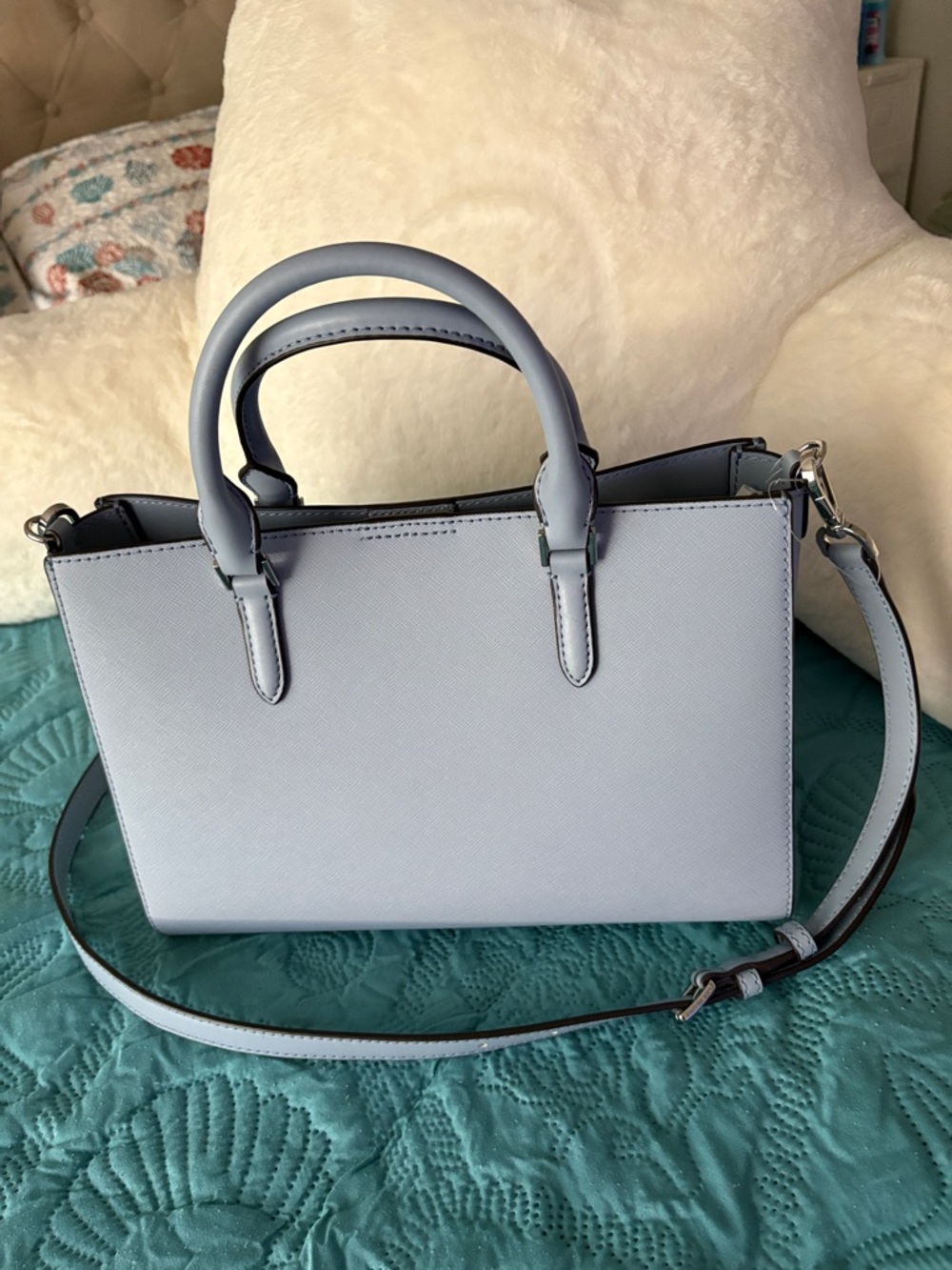 NWOT CHARLOTTE MICHAEL KORS 2 FOR 1 TOTE & MED BAG - Picture 10 of 16